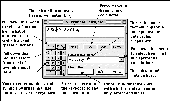 The Calculator Window