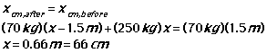x = 66 cm