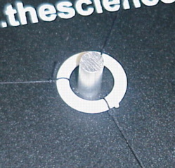 closeup of ring & pin